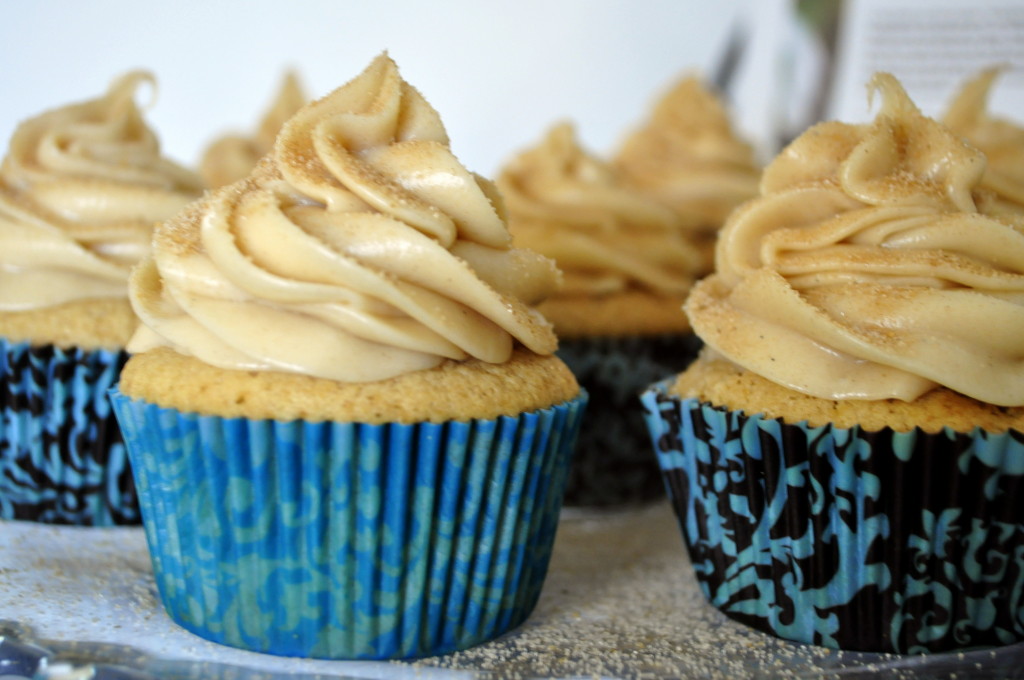 These cupcakes baked up perfectly and taste amazing!