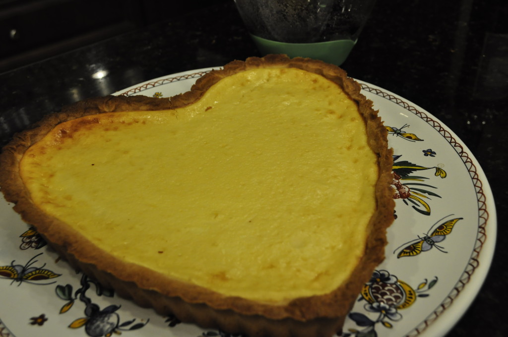 A light alternative to cheesecake kissed with lemon