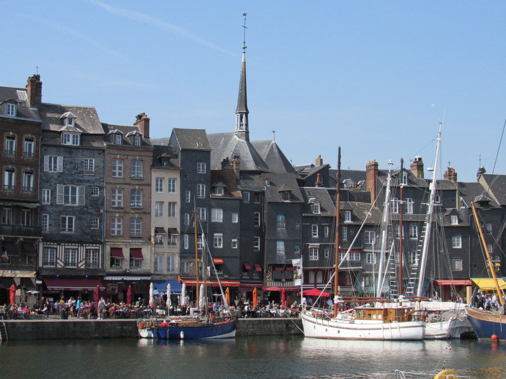 The intriguing port town of Honfleur, France